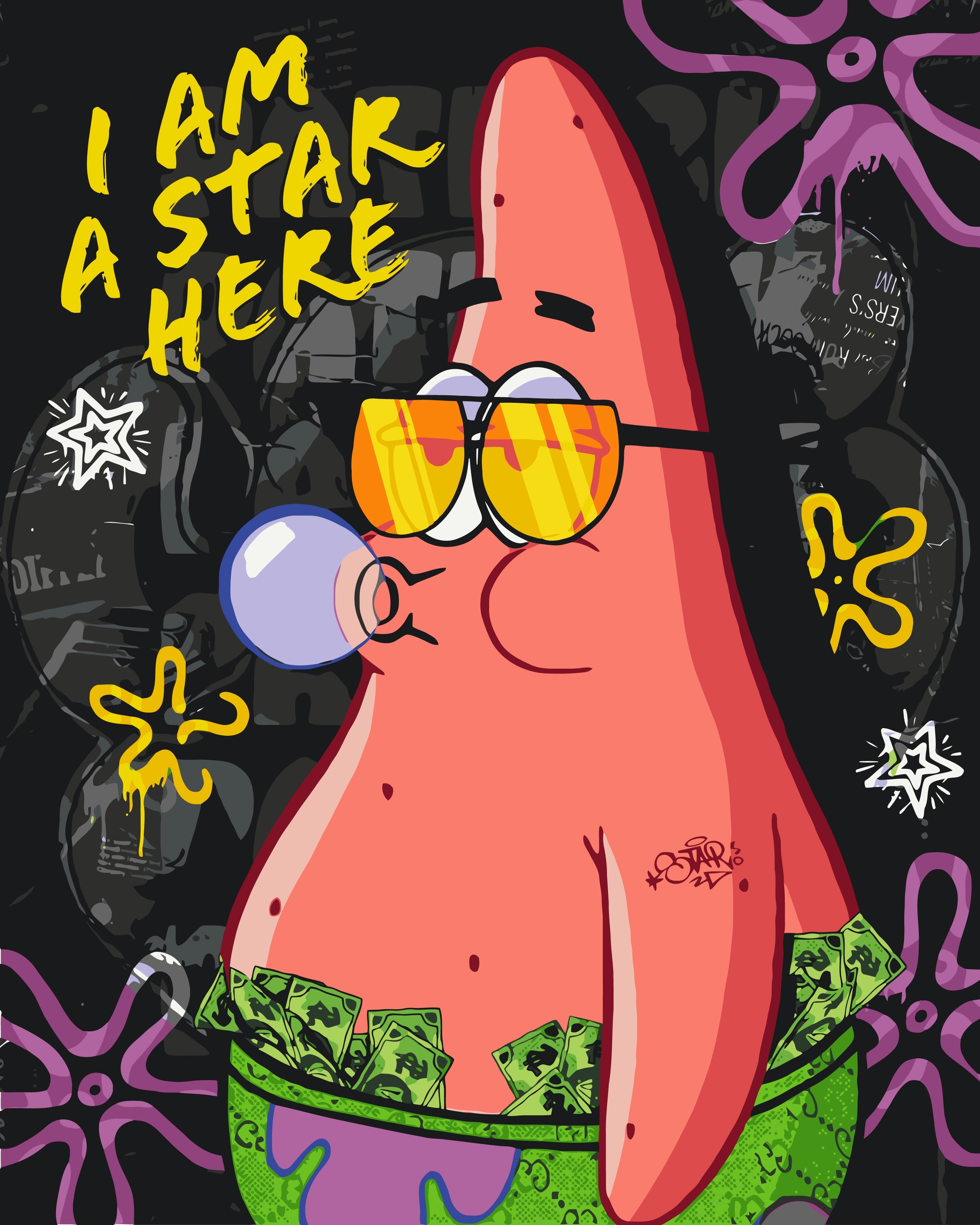 Spongbob – Patrick 40*50 cm LW 10739