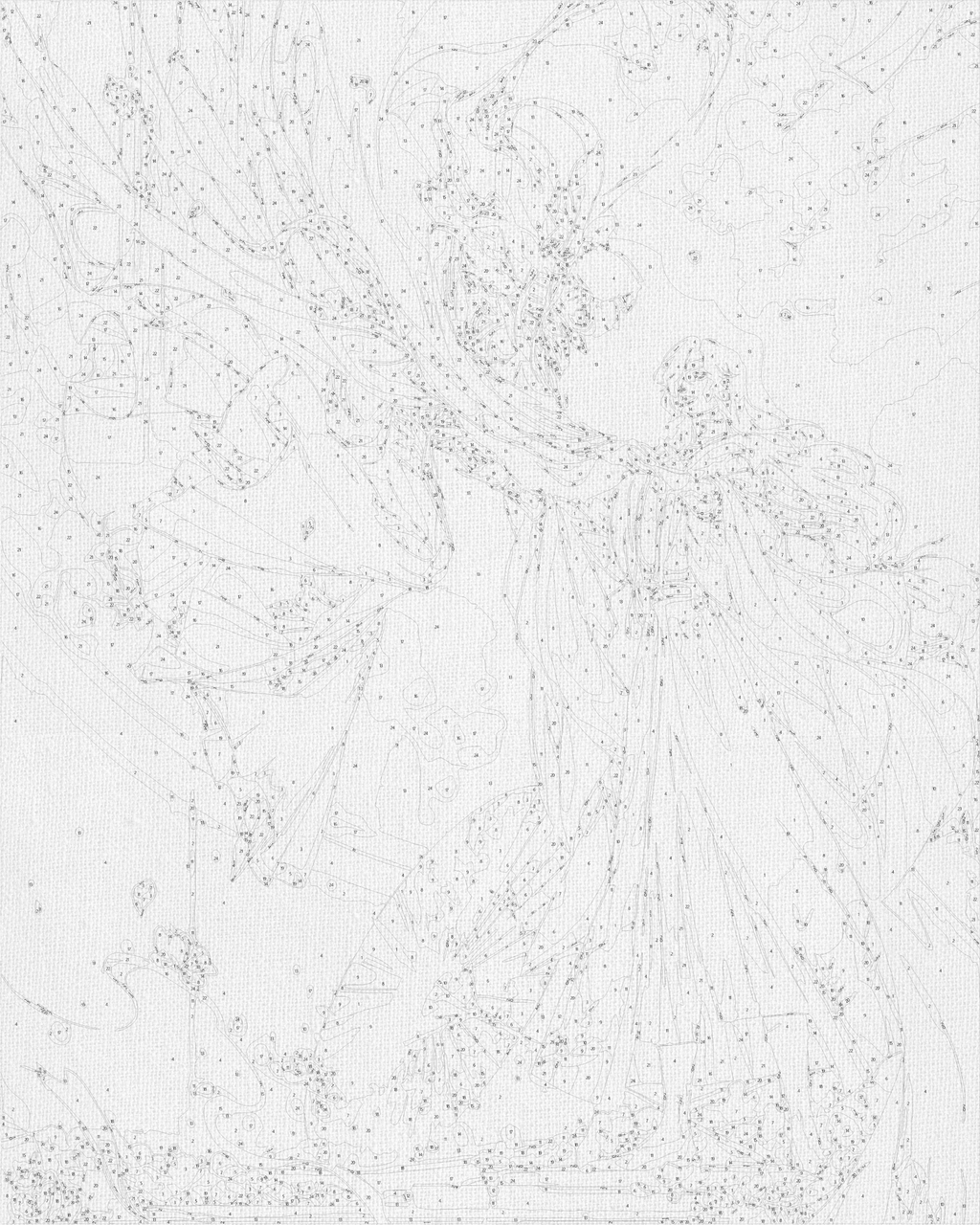 Bendición de los cielos 40*50 cm LW 12570