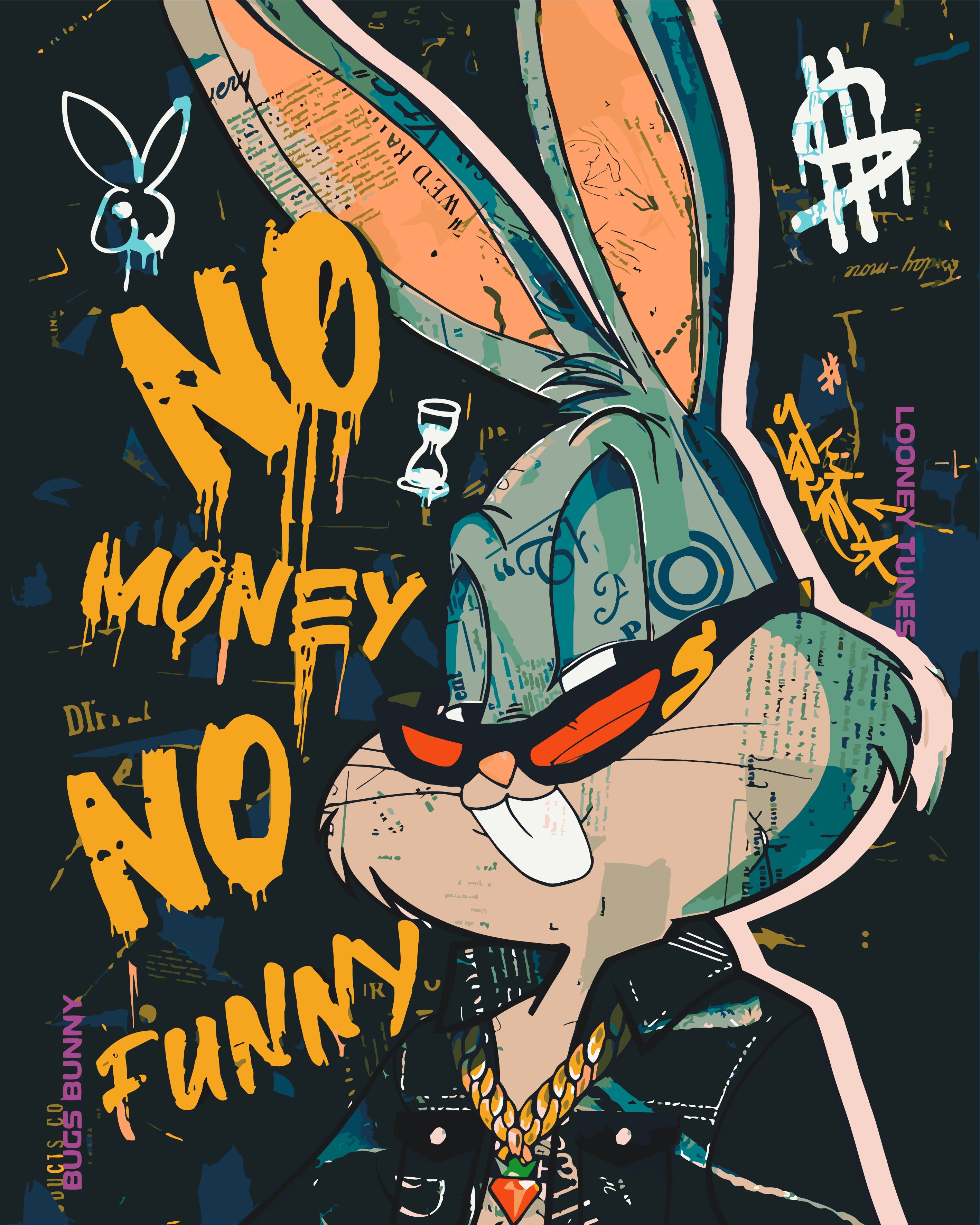 Bugs Bunny 40*50 cm LW 1990