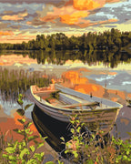 Barco al atardecer 40*50 cm LW 2196