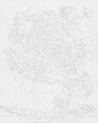 Peonías en jarrón 40*50 cm LW 3068