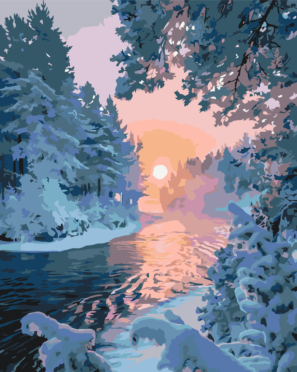 Invierno 40*50 cm LW 3096