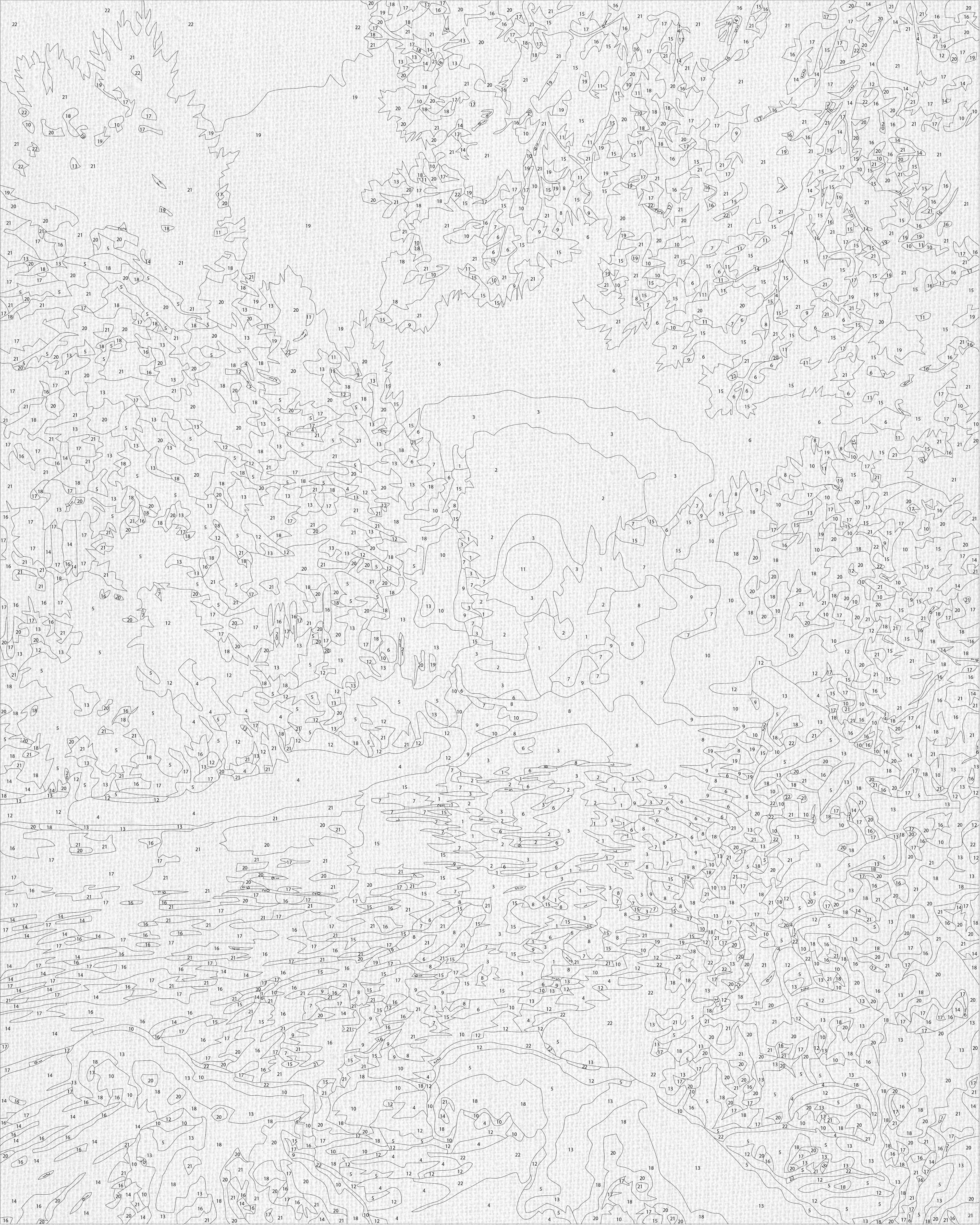 Invierno 40*50 cm LW 3096