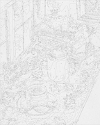 Naturaleza muerta navideña 40*50 cm LW 3097