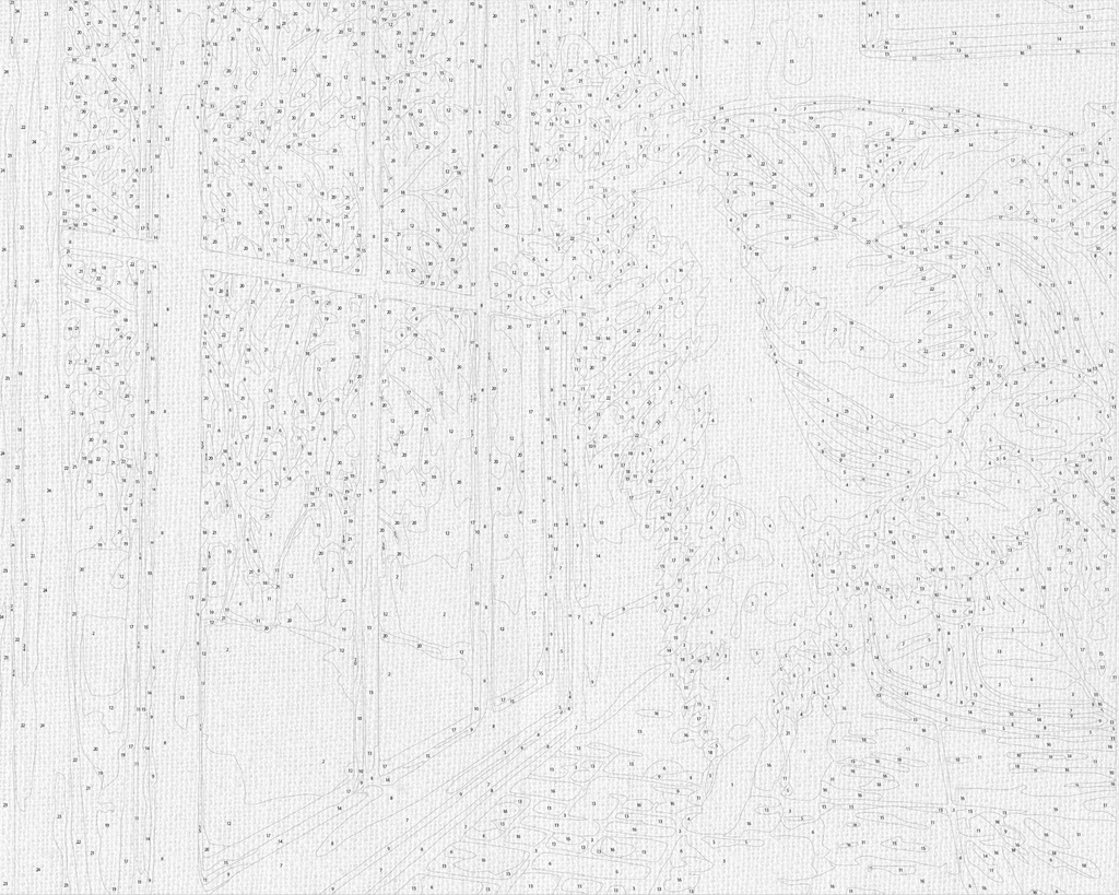 Gato de invierno 40*50 cm LW 31340
