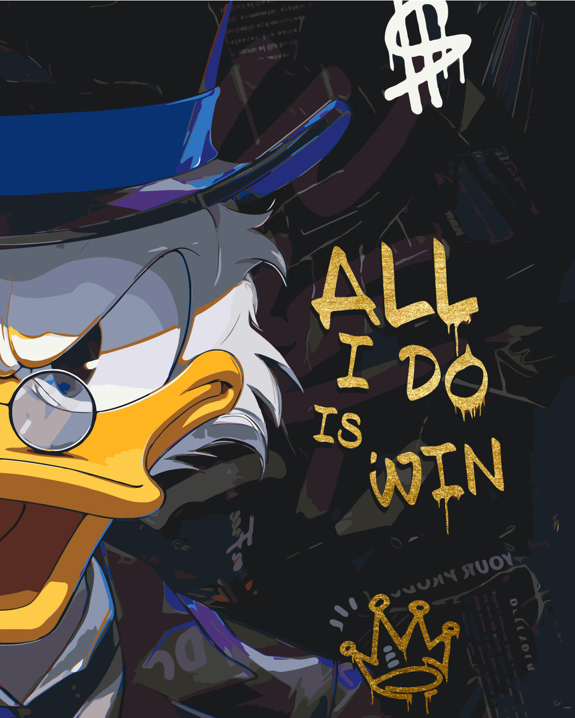 Tío Scrooge 40*50 cm LW 31829