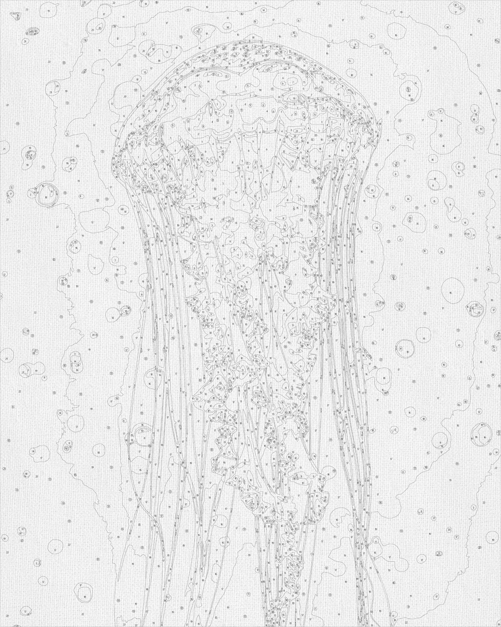 Medusa 40*50 cm LW 32022