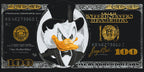 Dólar negro con colores metálicos (dorados) 40*80 cm LW 3287