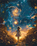 Luz de luna. Universo 40*50 cm LW 3299