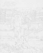 Dos leyendas: Ronaldo y Messi 40*50 cm LW 3322