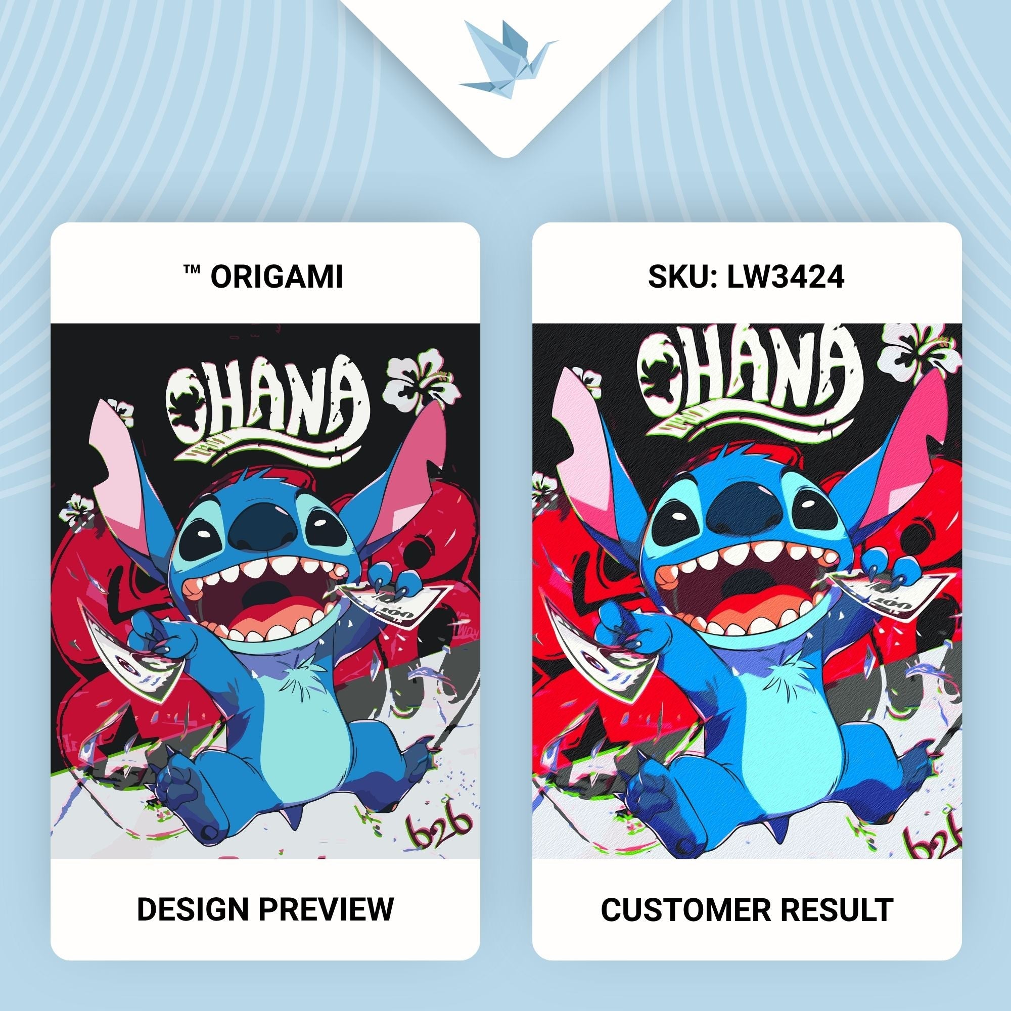 Lilo y Stitch 40*50 cm LW 3424