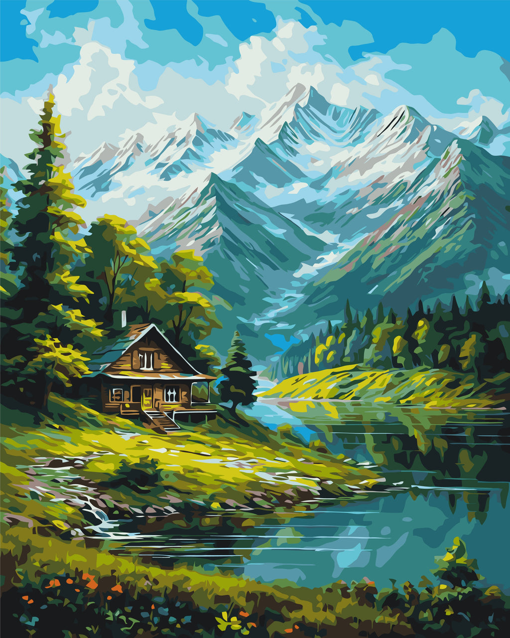 Montaña 40*50 cm LW 3437