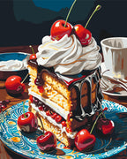 Pastel de cereza 40*50 cm LW 3439