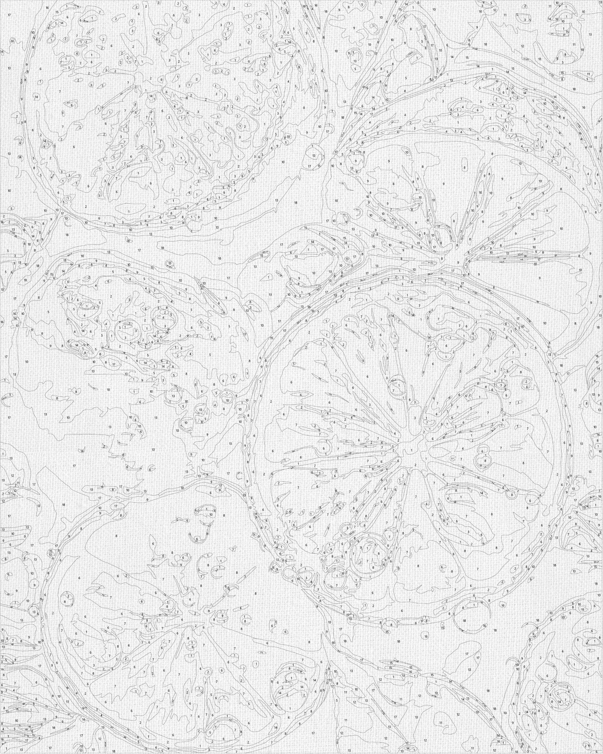 Fruto de lima jugoso 40*50 cm LW 3440
