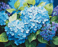 Hortensia azul 40*50 cm LW 3489