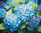 Hortensia azul 40*50 cm LW 3489