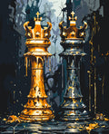 Ajedrez: duelo real 40*50 cm LW 3491