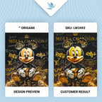 Mickey Mouse con colores metálicos 40*50 cm LW 3493