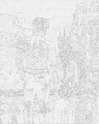 Sombras de dragones 40*50 cm LW 3521
