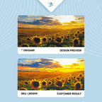 Campo de girasoles 40*80 cm LW 5099