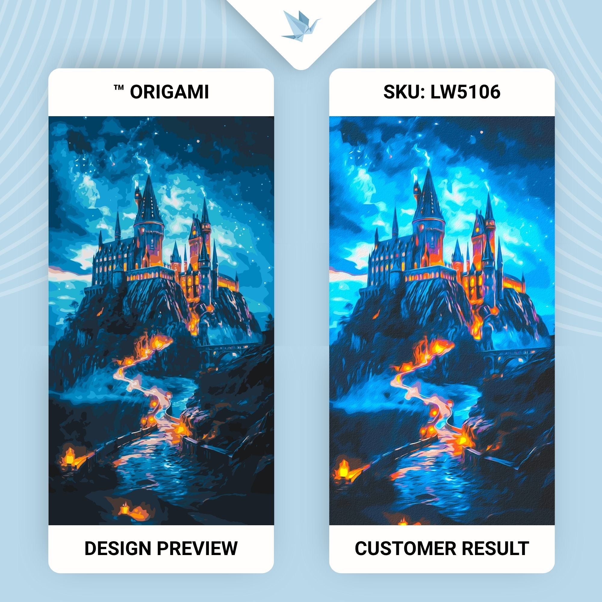 Hogwarts 40*80 cm LW 5106
