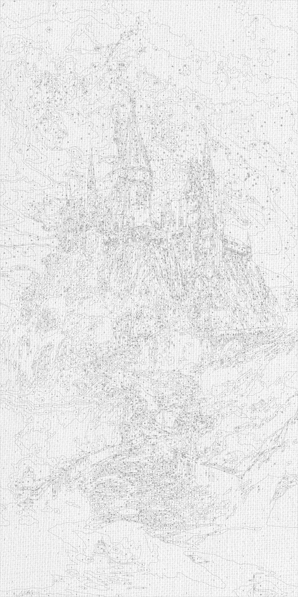 Hogwarts 40*80 cm LW 5106