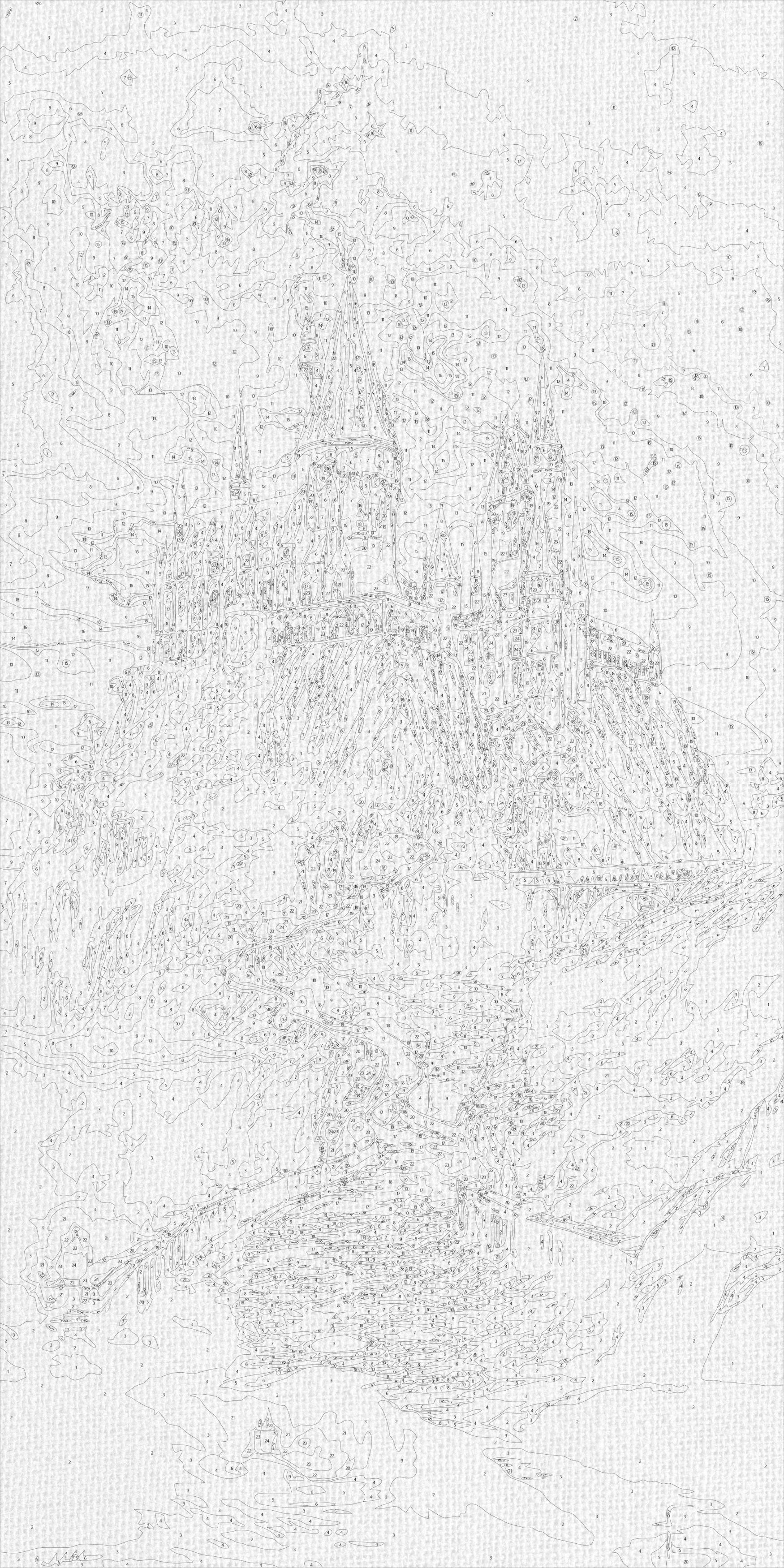 Hogwarts 40*80 cm LW 5106