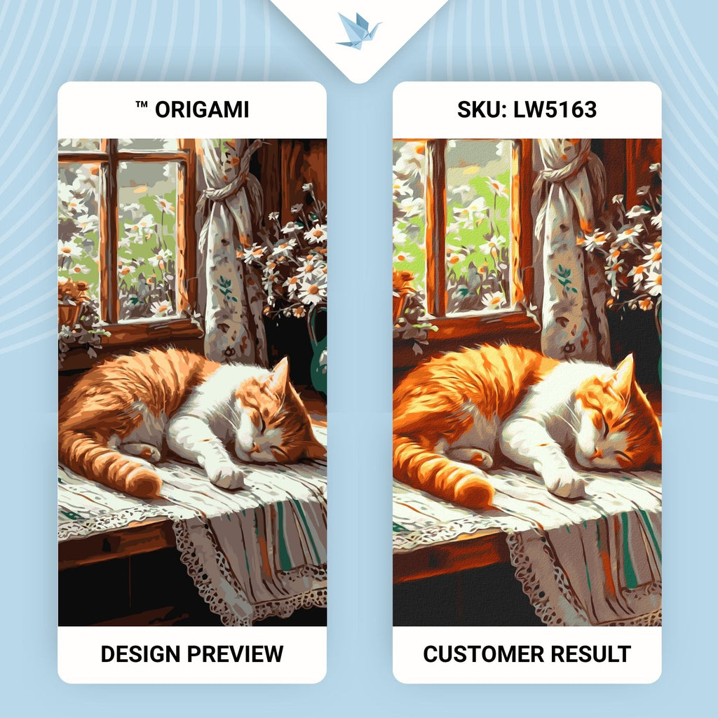 Gato pelirrojo 40*80 cm LW 5163