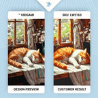 Gato pelirrojo 40*80 cm LW 5163