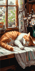 Gato pelirrojo 40*80 cm LW 5163