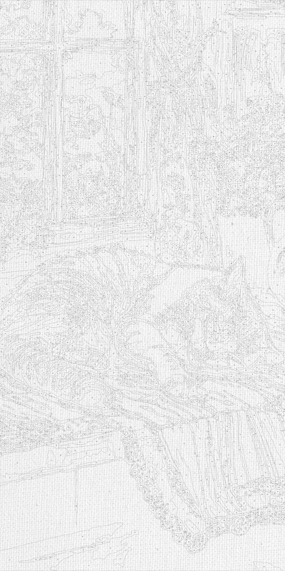 Gato pelirrojo 40*80 cm LW 5163