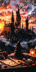 Atmosfera mágica de Hogwarts 40*80 cm LW 5172